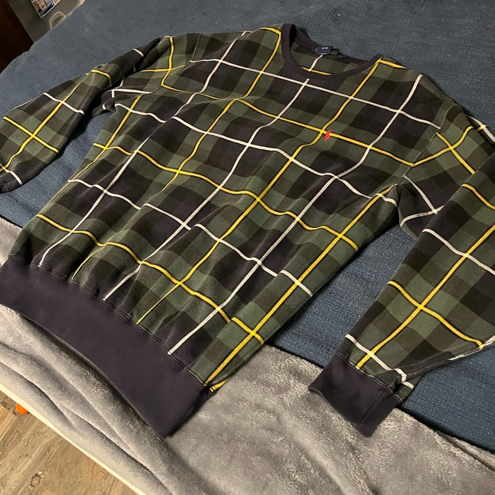 Polo Ralph Lauren Plaid Crew neck Sweater